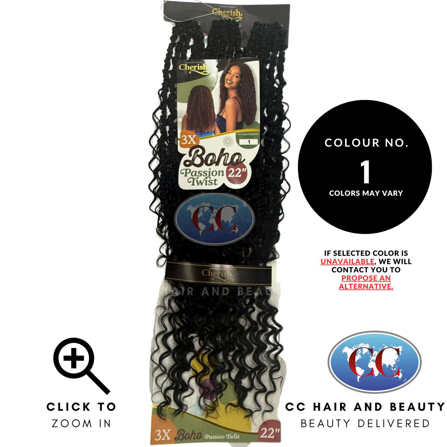 Cherish 3X Boho Passion Twist 22" - 1