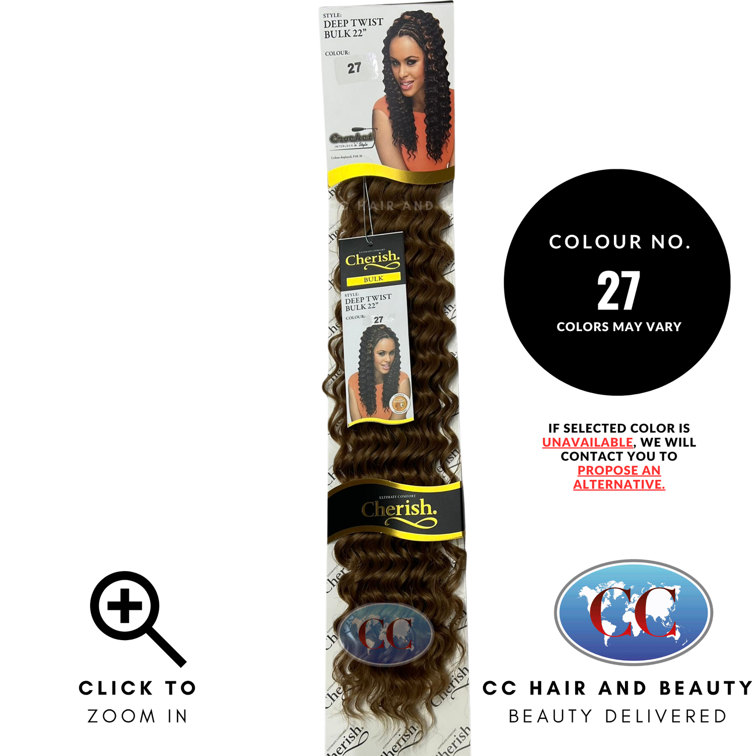 Cherish Deep Twist Bulk 22''-27