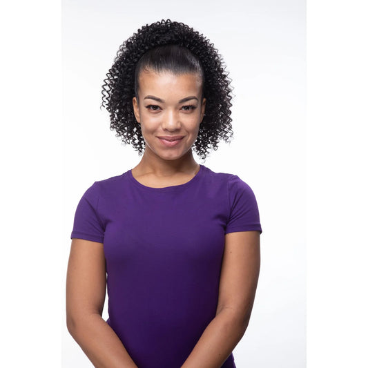 Cherish Drawstring Ponytail Style - Spring