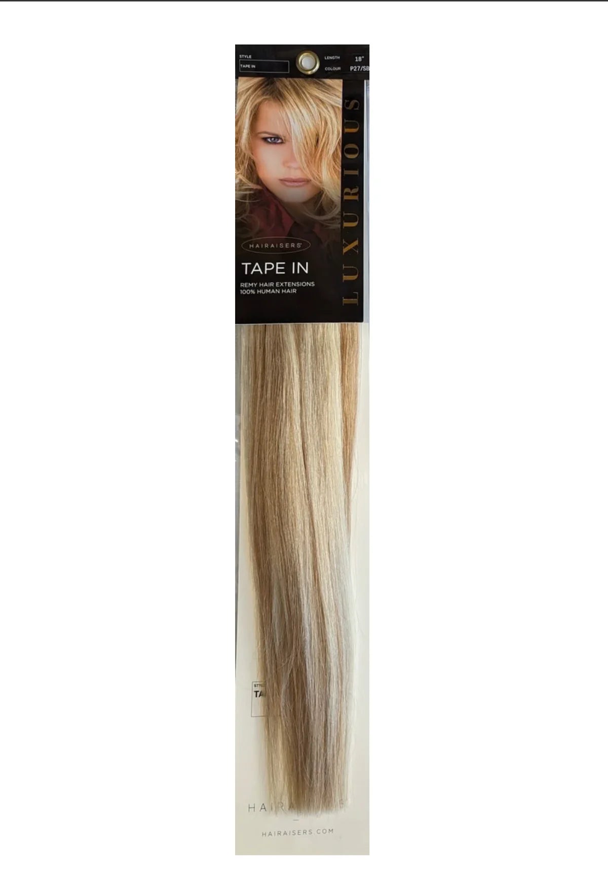 Hairaiser Luxurious Tape - In Hair Extensions 100% Human Hair