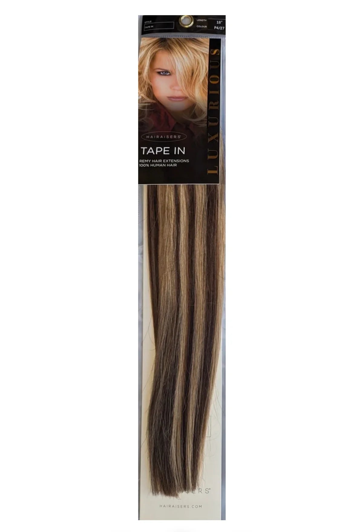 Hairaiser Luxurious Tape - In Hair Extensions 100% Human Hair