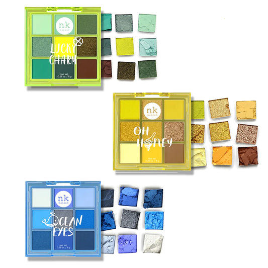 Nicka K Pop Neon Nine Color Eyeshadow Palettes