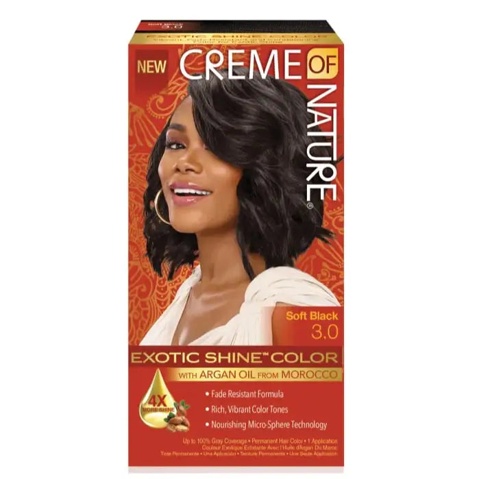 Creme Of Nature Exotic Shine Permanent Hair Dye With Argan Oil