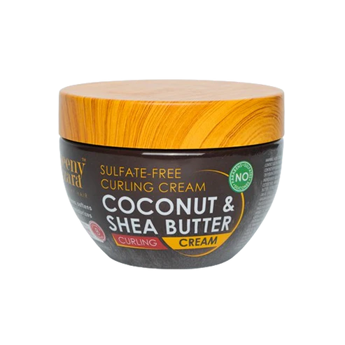 Queeny Cazara Coconut & Shea Butter Sulfate Free Curling Cream 8.8oz