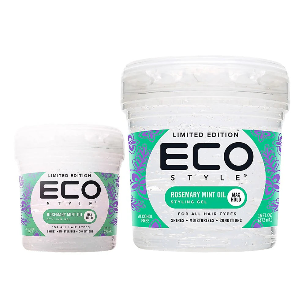 Eco Style Rosemary Mint Oil Styling Gel Max Hold