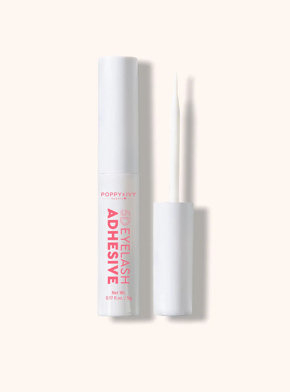 Poppy & Ivy Beauty 5D Eyelash Brush Adhesive - Fast Drying