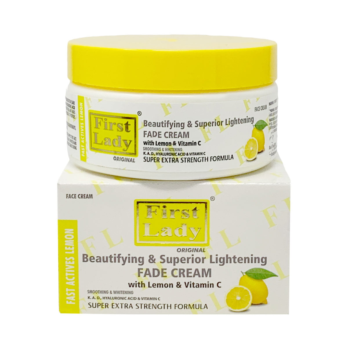 First Lady Superior Lightening Fade Face Cream with Lemon & Vitamin C 200ml