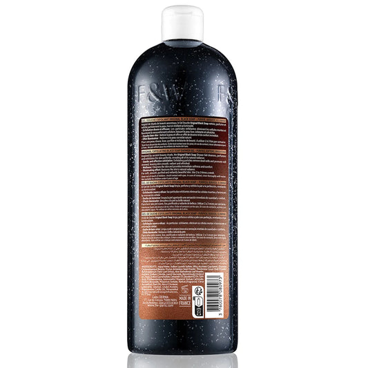 Fair & White Original Black Soap Shower Gel Exfoliating 940ml