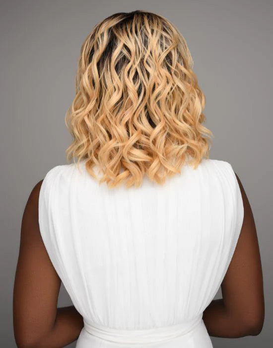 Feme 2-in-1 Synthetic Half Wig and Ponytail - Luna