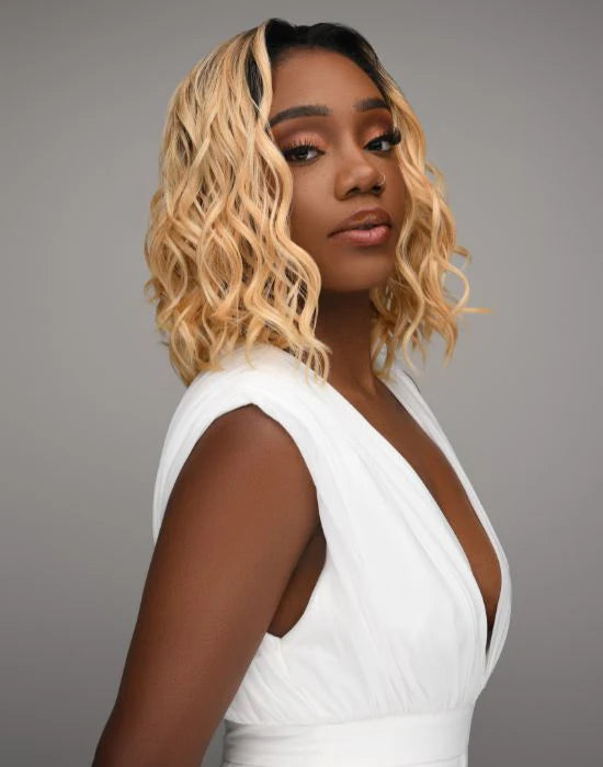 Feme 2-in-1 Synthetic Half Wig and Ponytail - Luna
