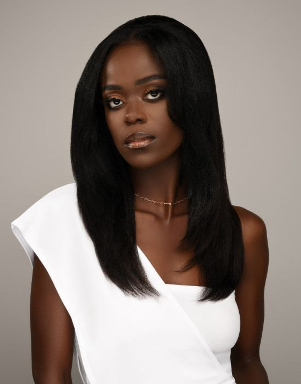Feme 2-in-1 Human Hair Half Wig & Ponytail - Mia