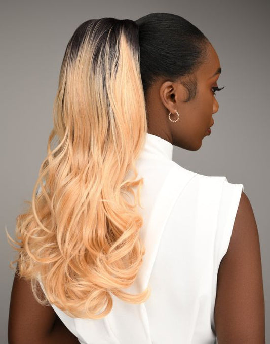 Feme 2-In-1 Half Wig & Ponytail - Amaya