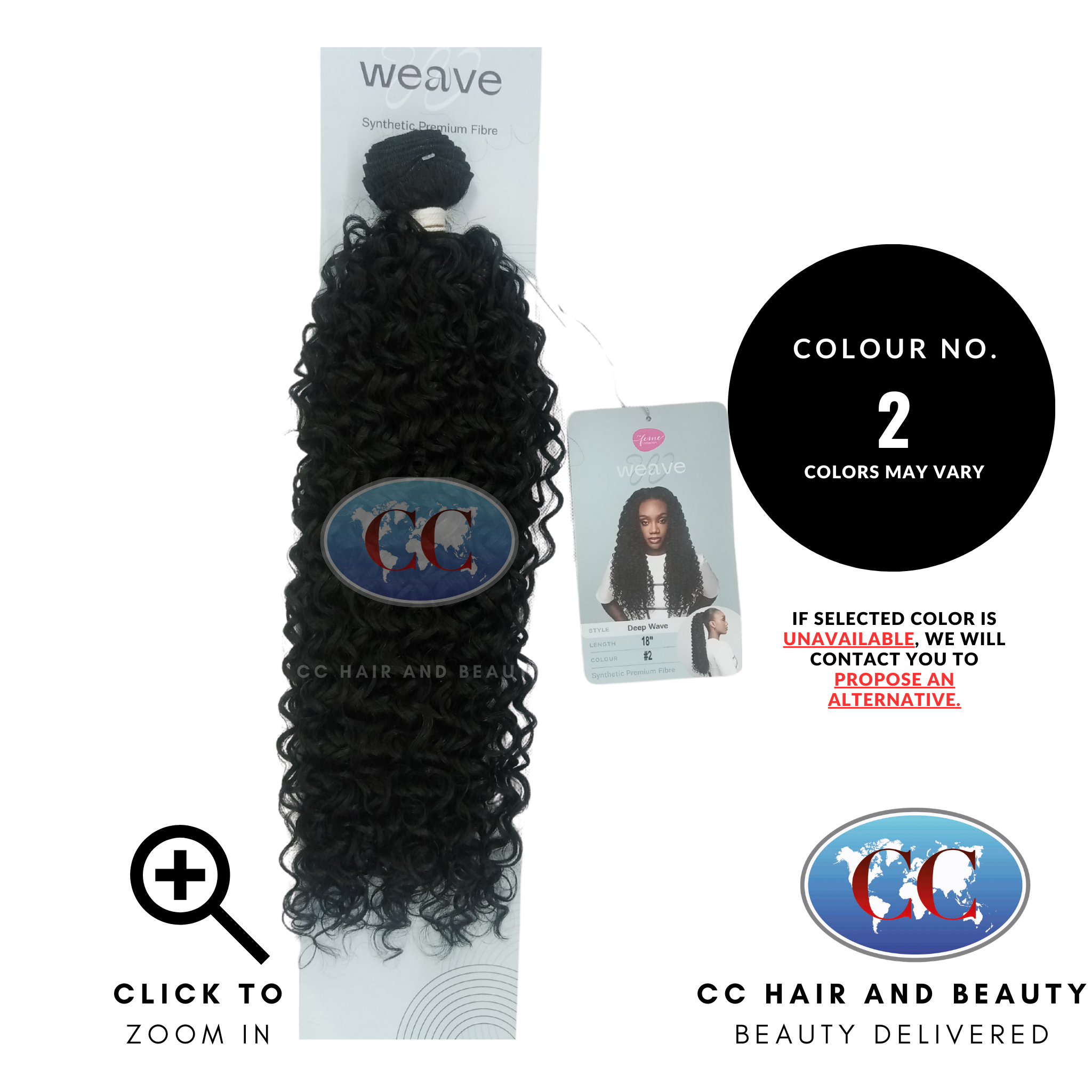 Feme Weave - Deep Wave 18"-Colour 2