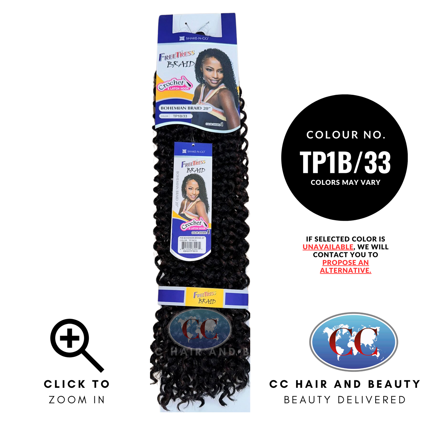 Freetress Synthetic Braid - Deep Twist 22"