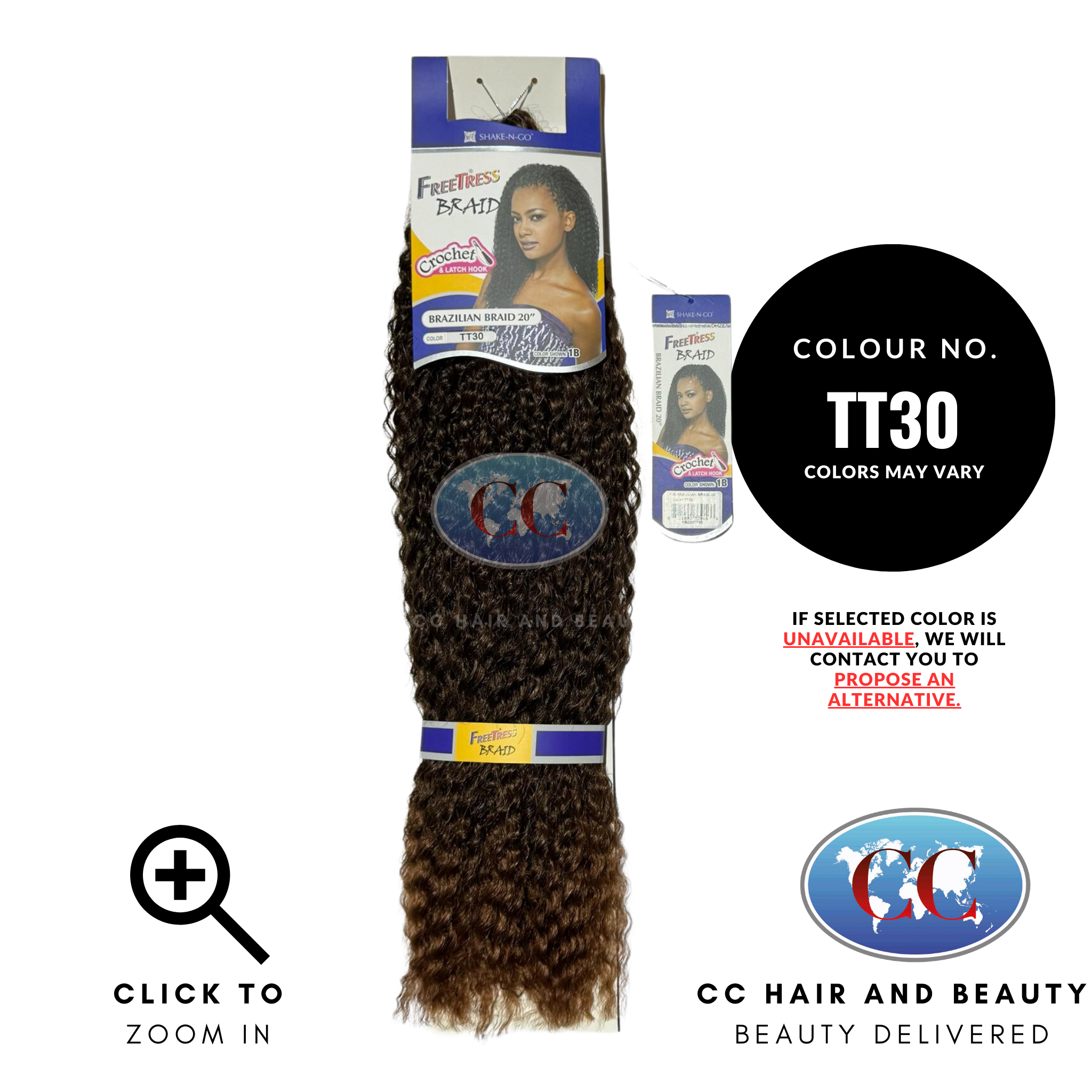 Freetress Synthetic Braid Brazilian Braid 20"