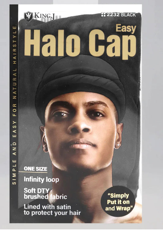 King J Easy Halo Cap #2232 Black