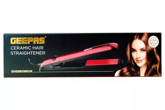 Geepas Ceramic Hair Straightener GHS86086UK