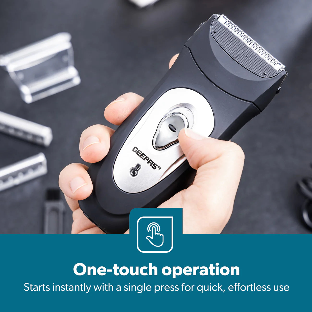 Geepas Rechargeable Mens Shaver