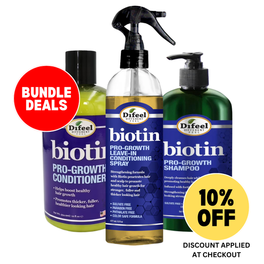 Growth Conditioner 12FL OZ+ Growth Shampoo 12 FL OZ+ Conditioning Spray -6 Oz-Bundle