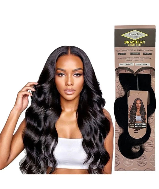 Hairmaker Prestige Brazilian Luxury Body Wave Weave