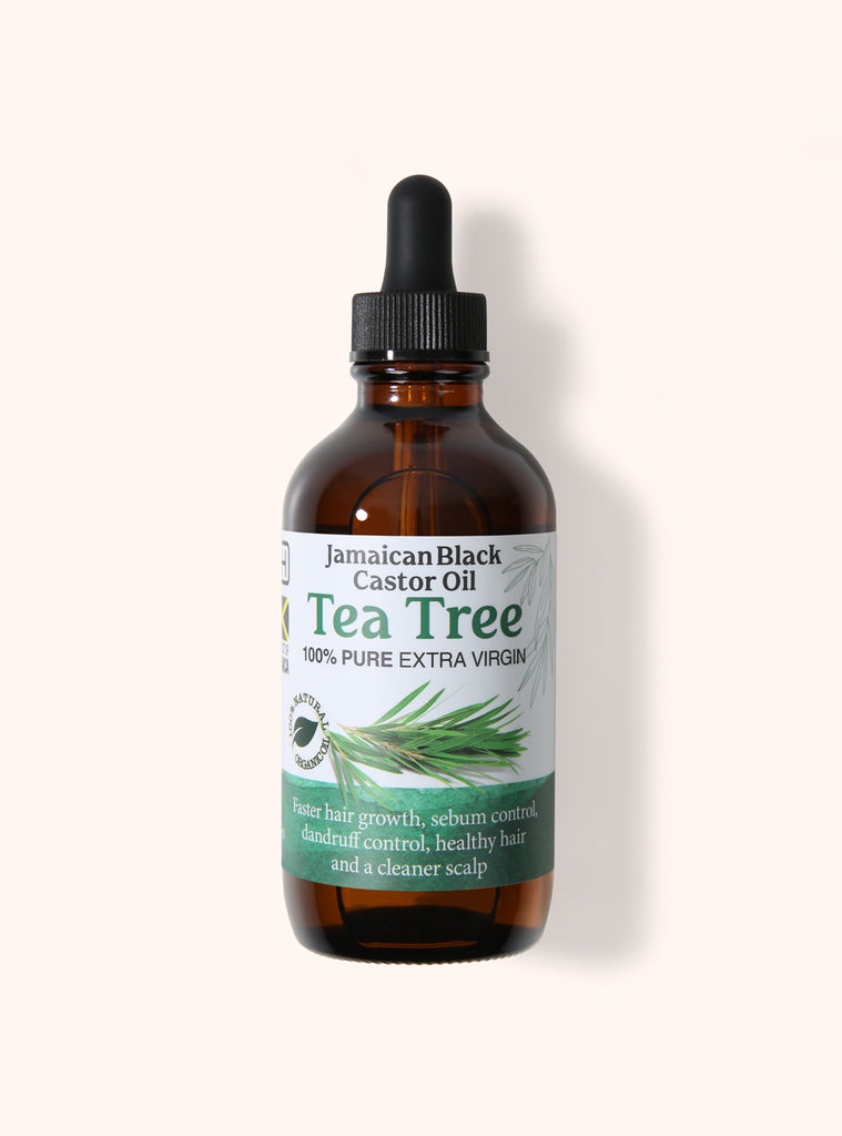 Absolute Hot Tea Tree Jamaican Black Castor Oil 4 Oz