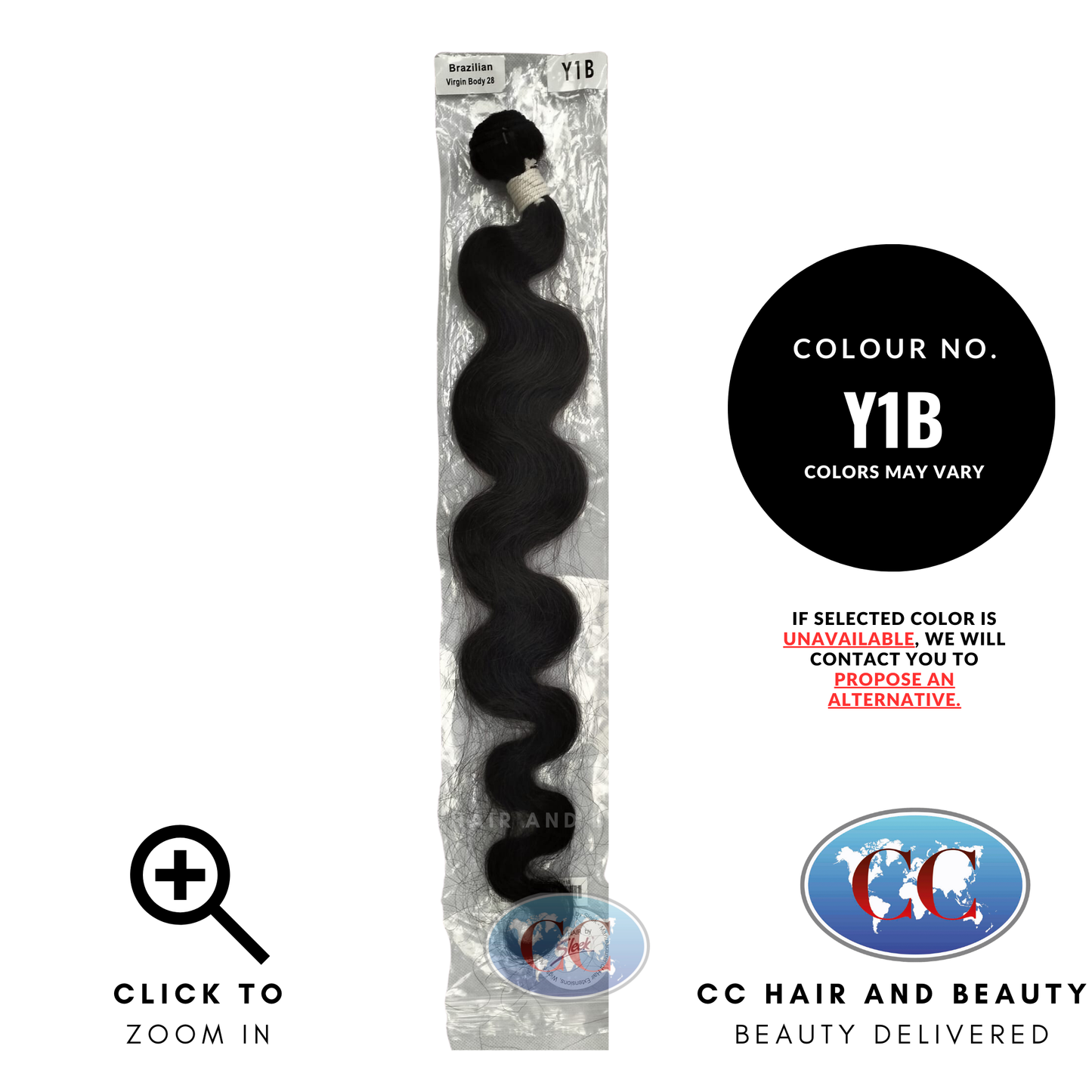 Hair by Sleek 100%Brazilian Virgin Straight Hair - Natural Color