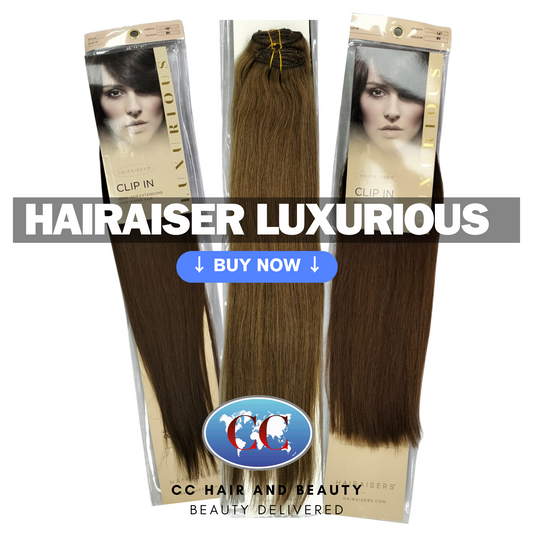 Hairaiser Luxurious Double Weft With Lace Clip - In Hair Extensions 100% Human Hair