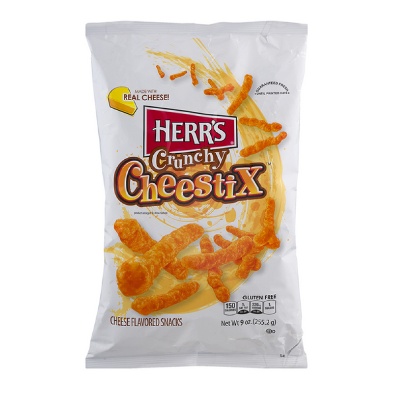 Herr's Crunchy cheestix - 9 oz