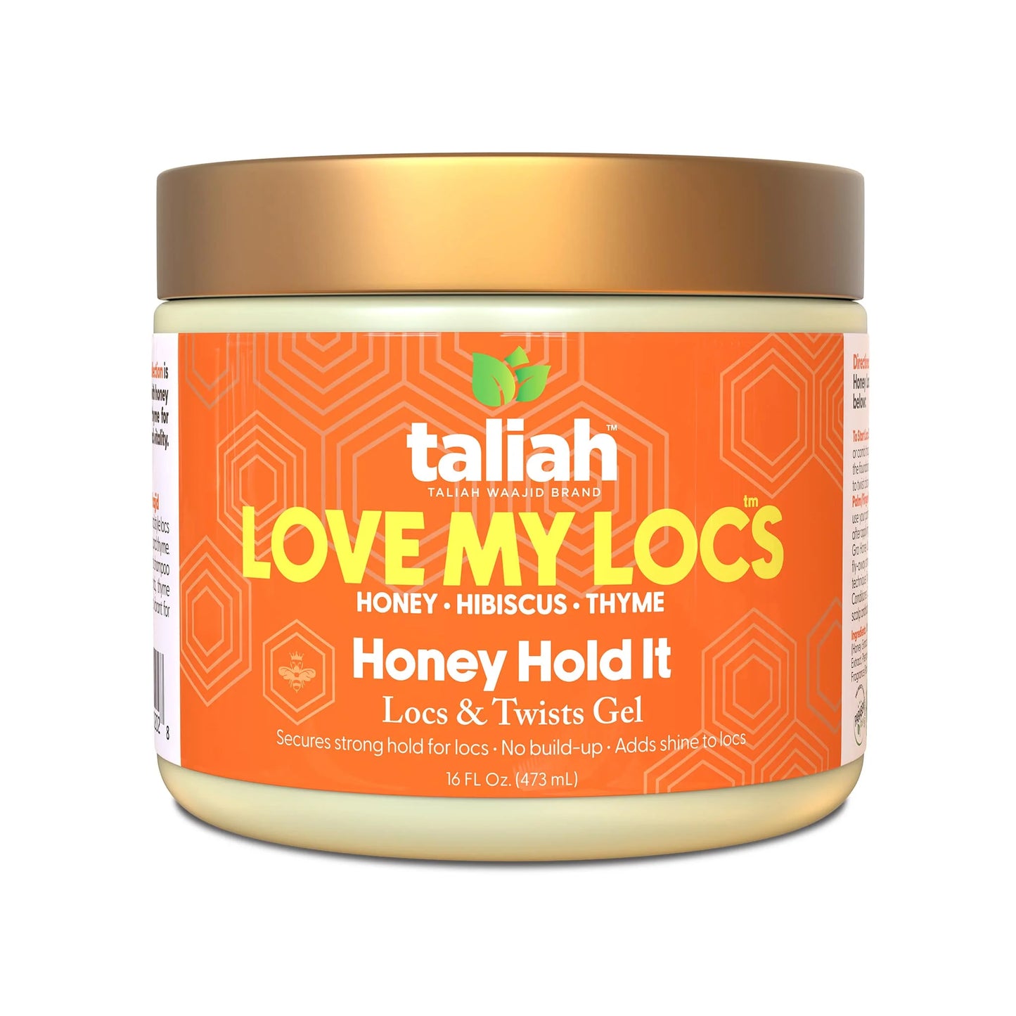 Taliah Wajid Love My Locs Honey Hold It Locs & Twists Gel 16oz