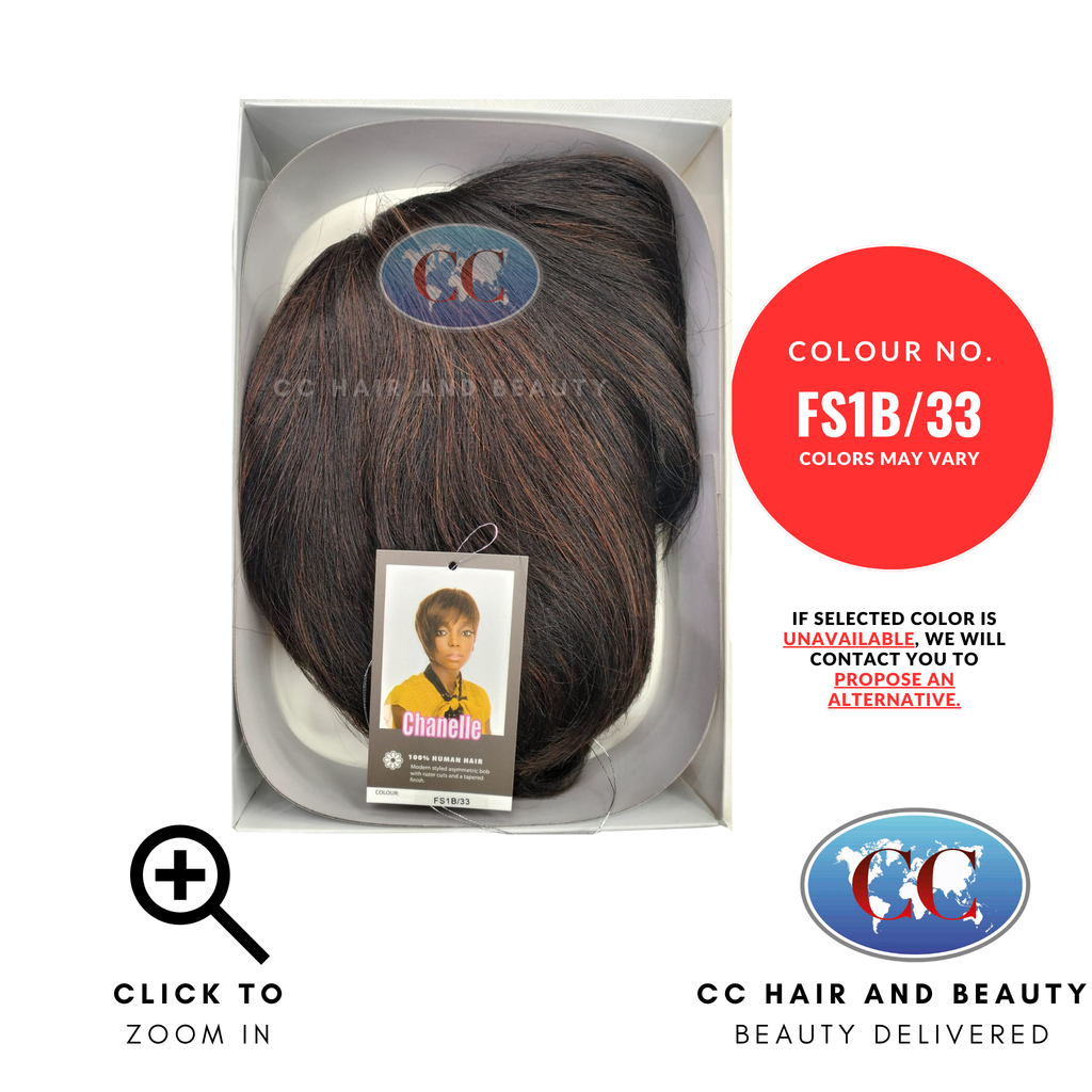 Sleek Human Hair Wig Fashion - Chanelle Wig-Colour FS1B/33