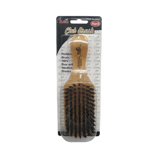 Eden Club Brush Hard 100% Boar And Reinforced Bristles No. 00722