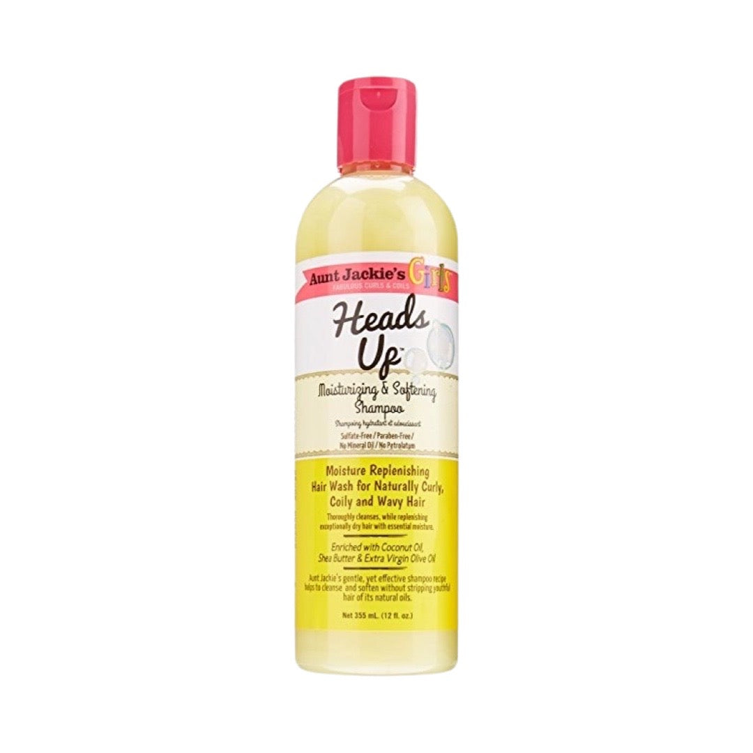 Aunt Jackies Girls Heads Up Moisturizing And Softening Shampoo