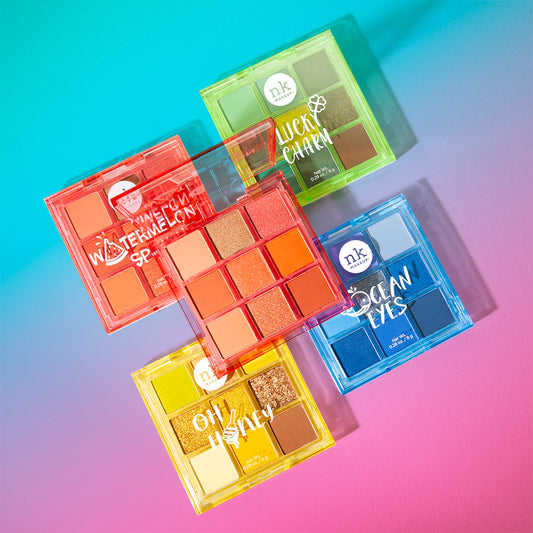 Nicka K Pop Neon Nine Color Eyeshadow Palettes