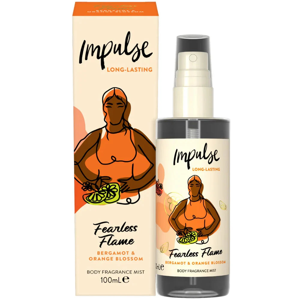 Impulse Fearless Flame Body Fragrance Mist 100ml