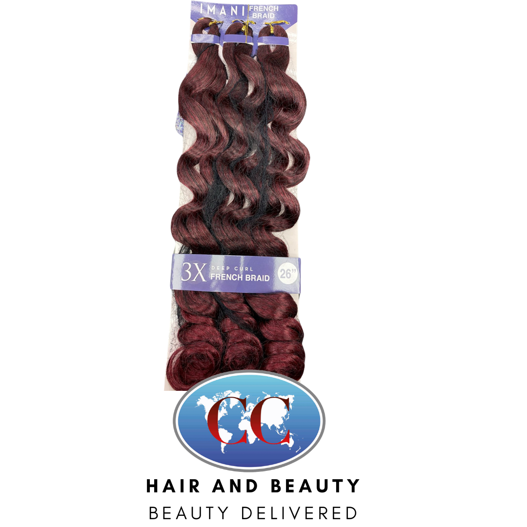 Imani French Braid Deep Curl 26''