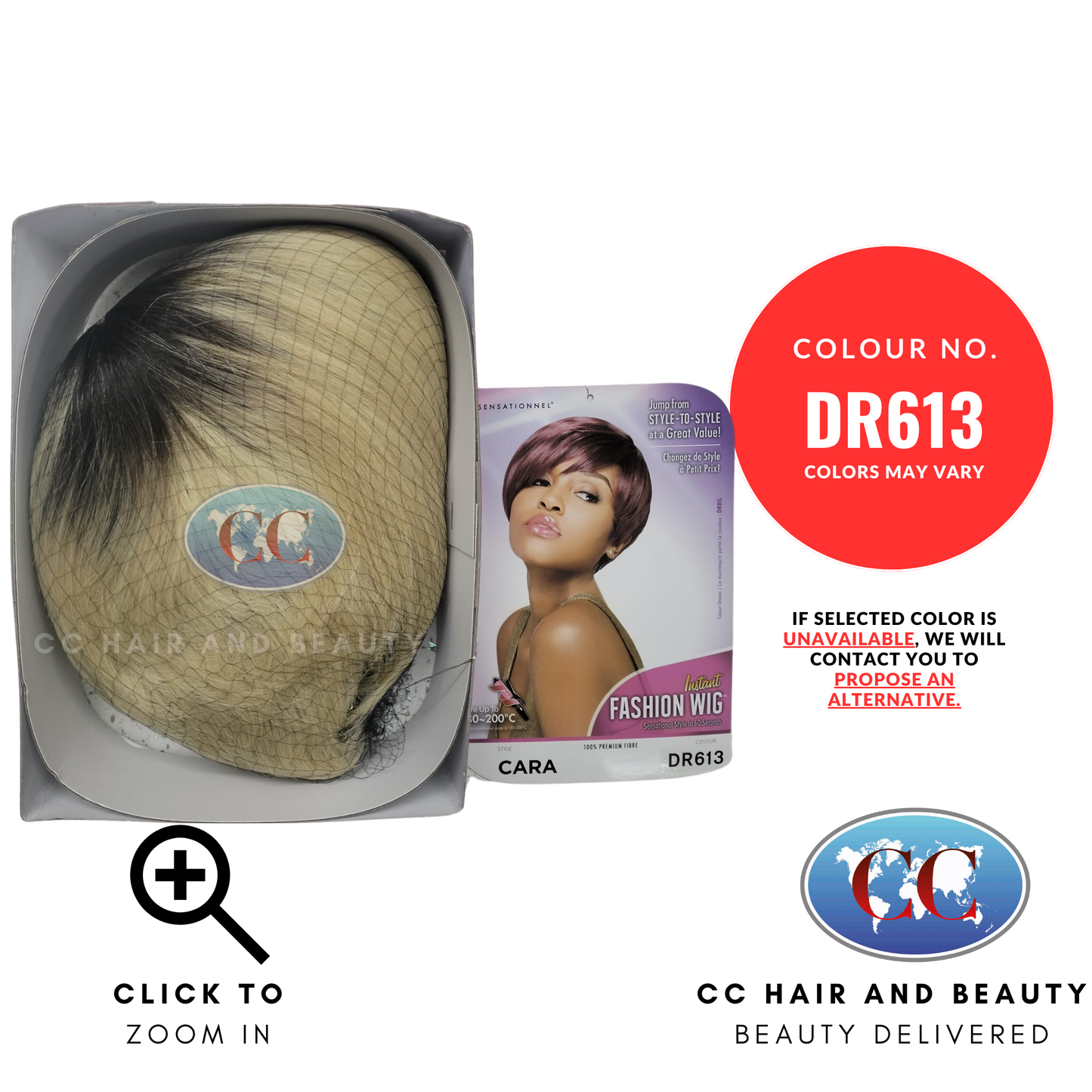 Instant Fashion Wig - Cara