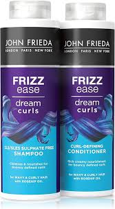 John Frieda Frizz Ease Duo 2x Shampoo & 2x Conditioner, 500ml