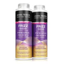 John Frieda Frizz Ease Duo 2x Shampoo & 2x Conditioner, 500ml