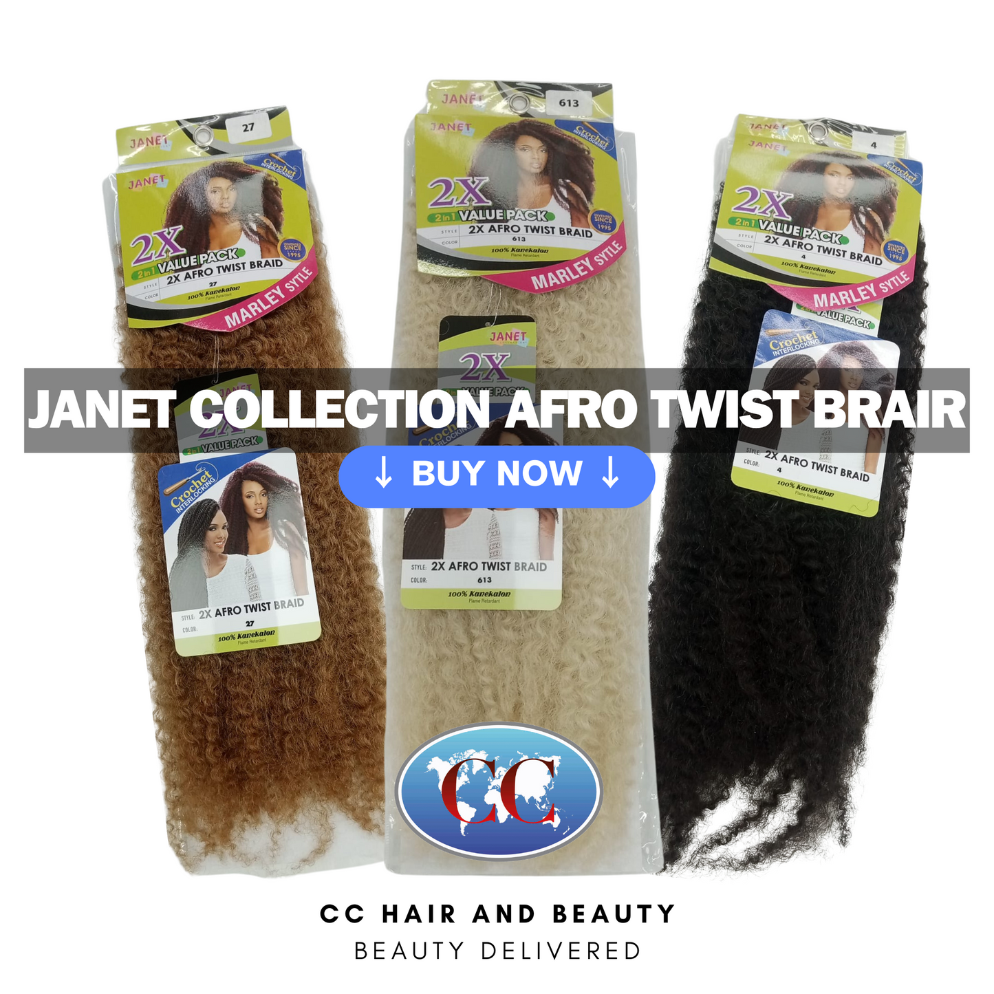 Janet Collection Afro Twist Braid