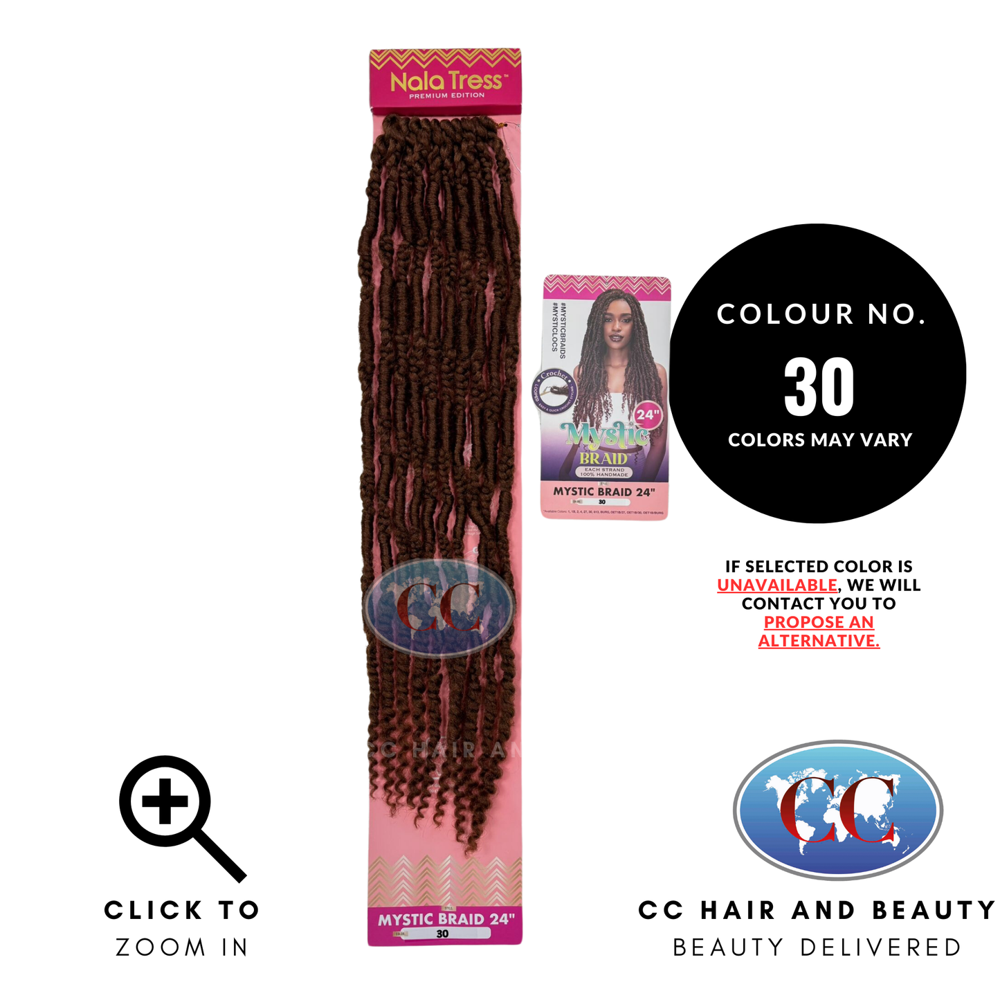 Janet Collect Crochet Braids Nala Tress Mystic Braid 24"-Colour 30