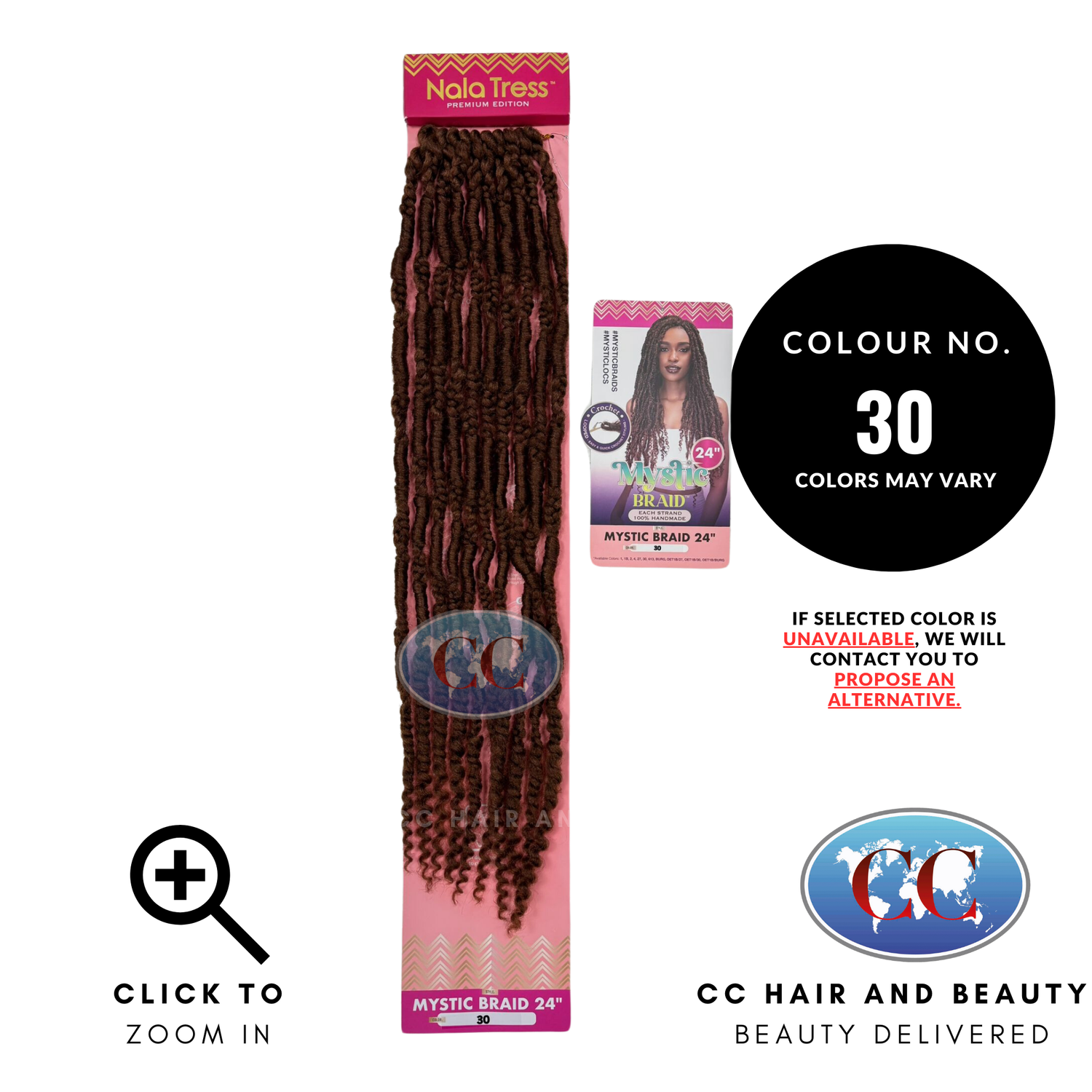Janet Collect Crochet Braids Nala Tress Mystic Braid 24"-Colour 30