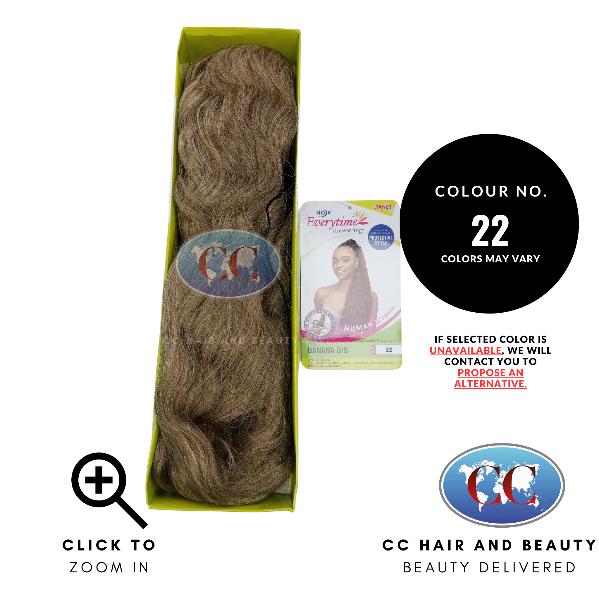 Janet Collection Drawstring - Banana