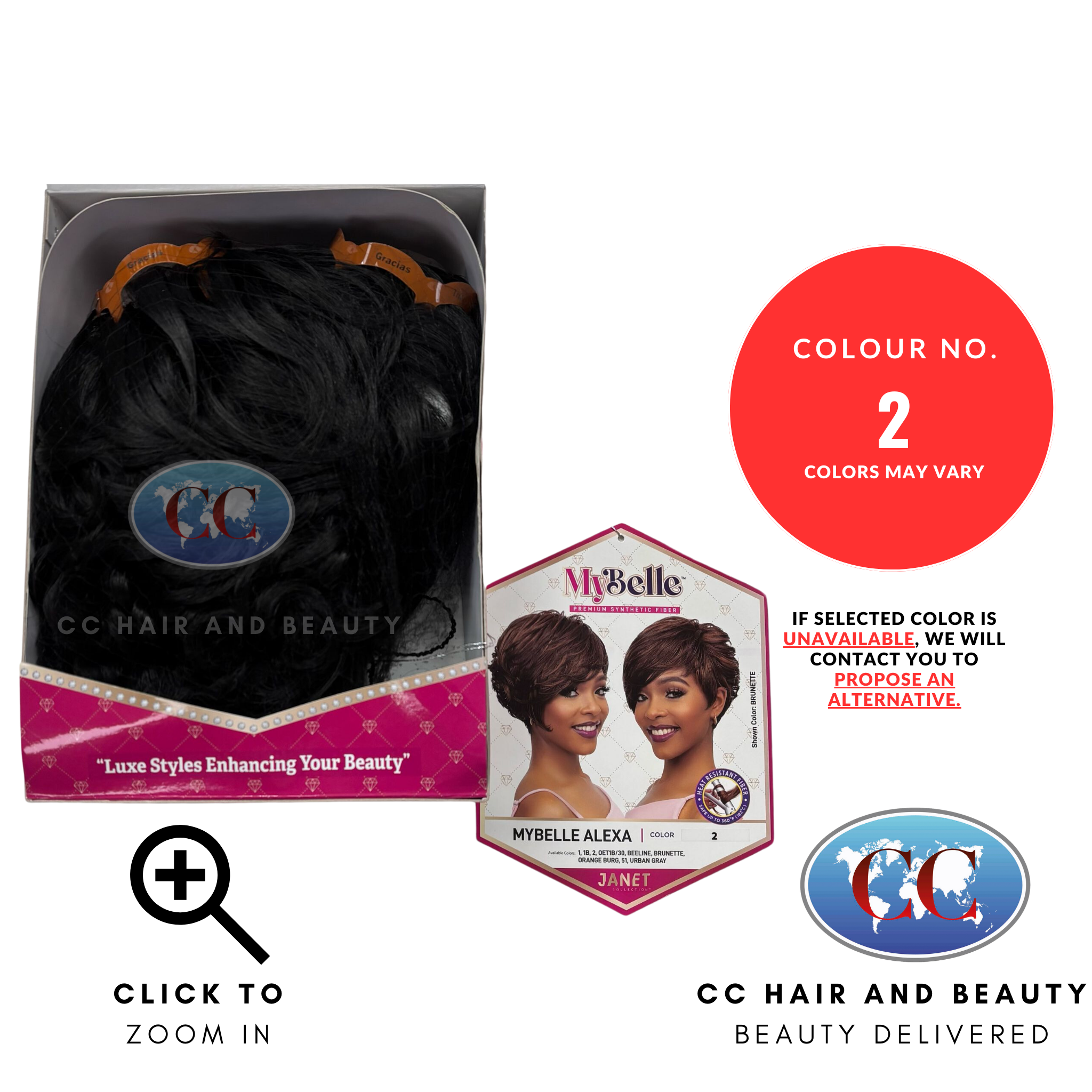 Janet Collection Synthetic Hair Wig - | CC Hair & Beauty – CC Hair And ...