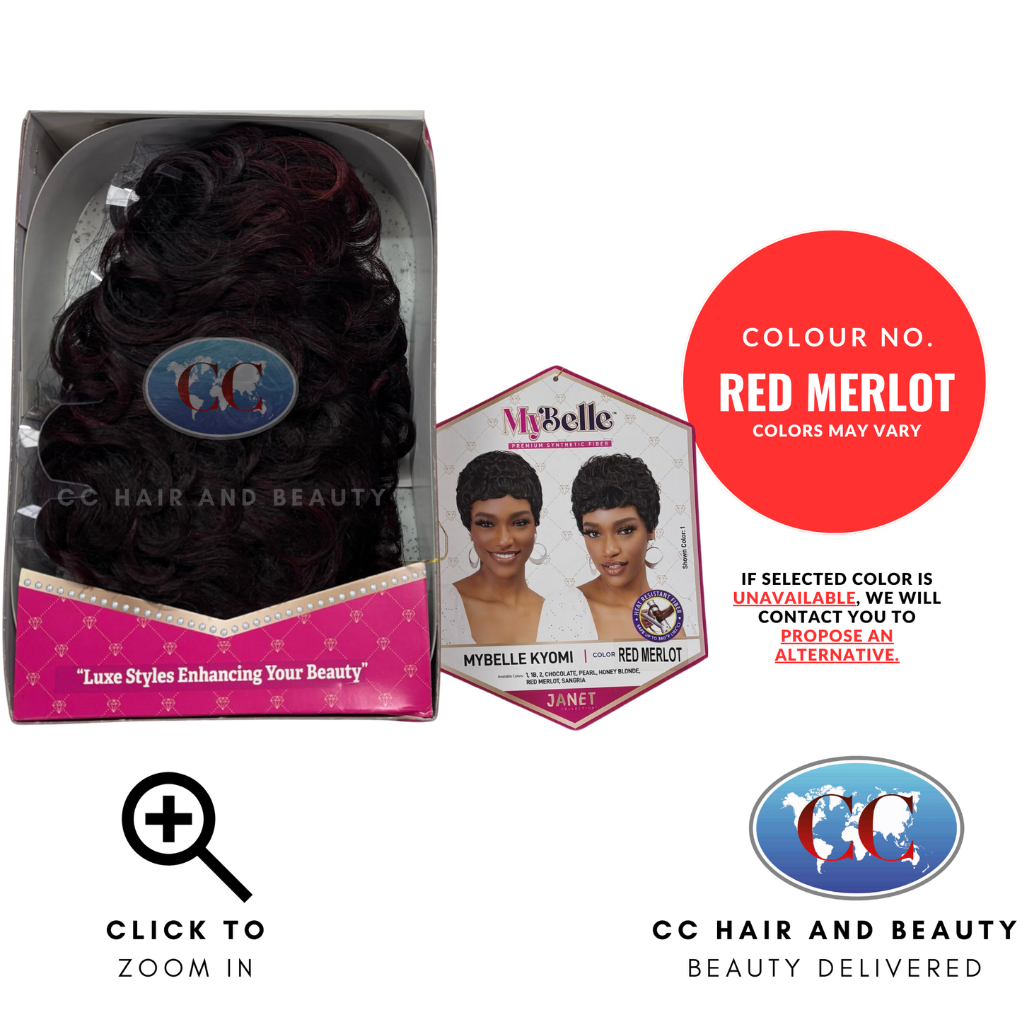 Janet Collection Synthetic Hair Wig - Mybelle Kyomi