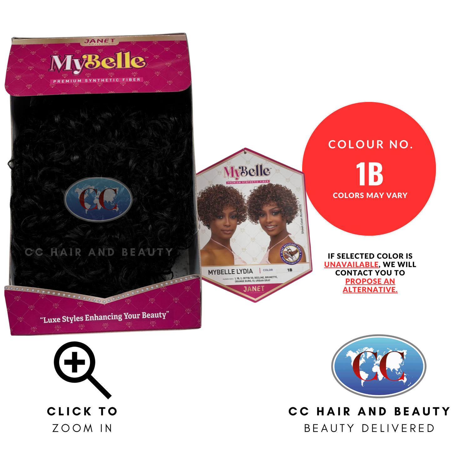 Janet Collection Synthetic Hair Wig - Mybelle Lydia