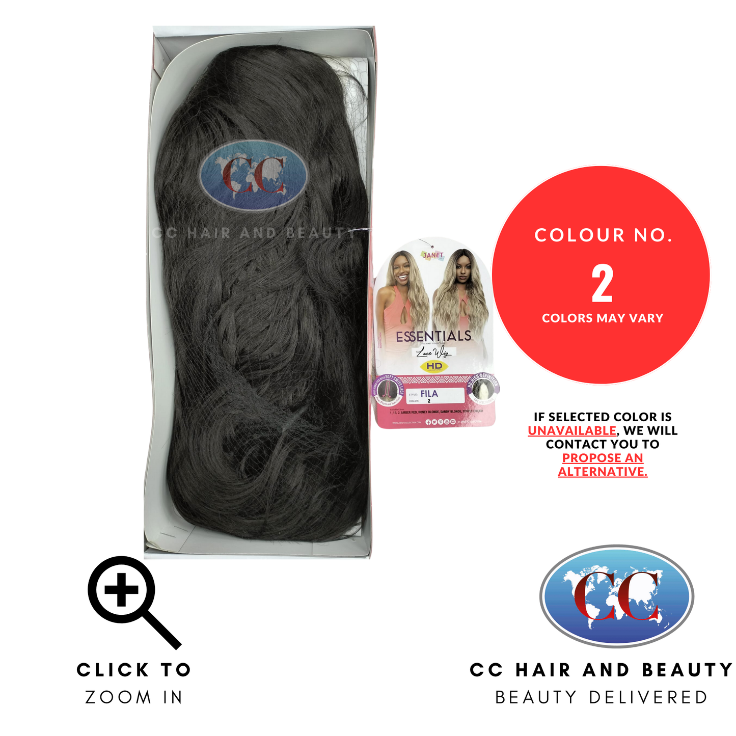 Janet Essentials Hd Lace Wig - Fila
