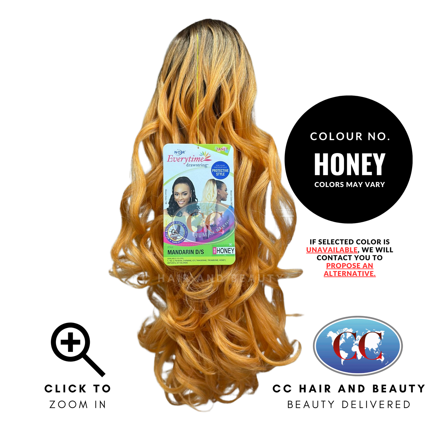 Janet Noir Everytime Mandarin D/S-Colour HONEY