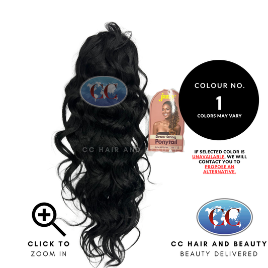 Jazzy Draw String Ponytail Deep Curl- 1