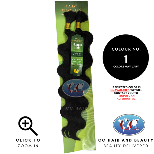 Jazzy Hair Baha Brazilian Human Hair Master Mix - Body Wave Bulk 18" - 1