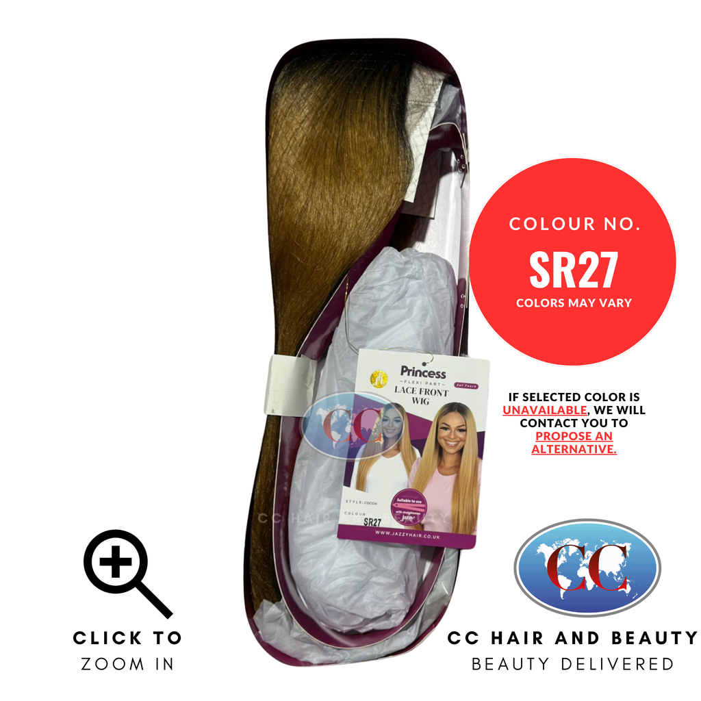 Jazzy Hair Princess Flexi Part Lace Front Wigs - Cocoa-Colour SR27